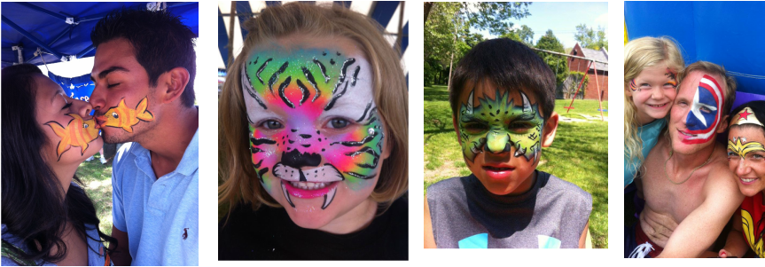 Face Painting For Parties Is A Great Way To Add Fun - Masque (863x301), Png Download