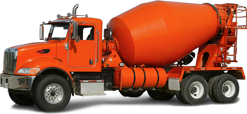 Concrete Mix Truck - Concrete Mixer (899x457), Png Download