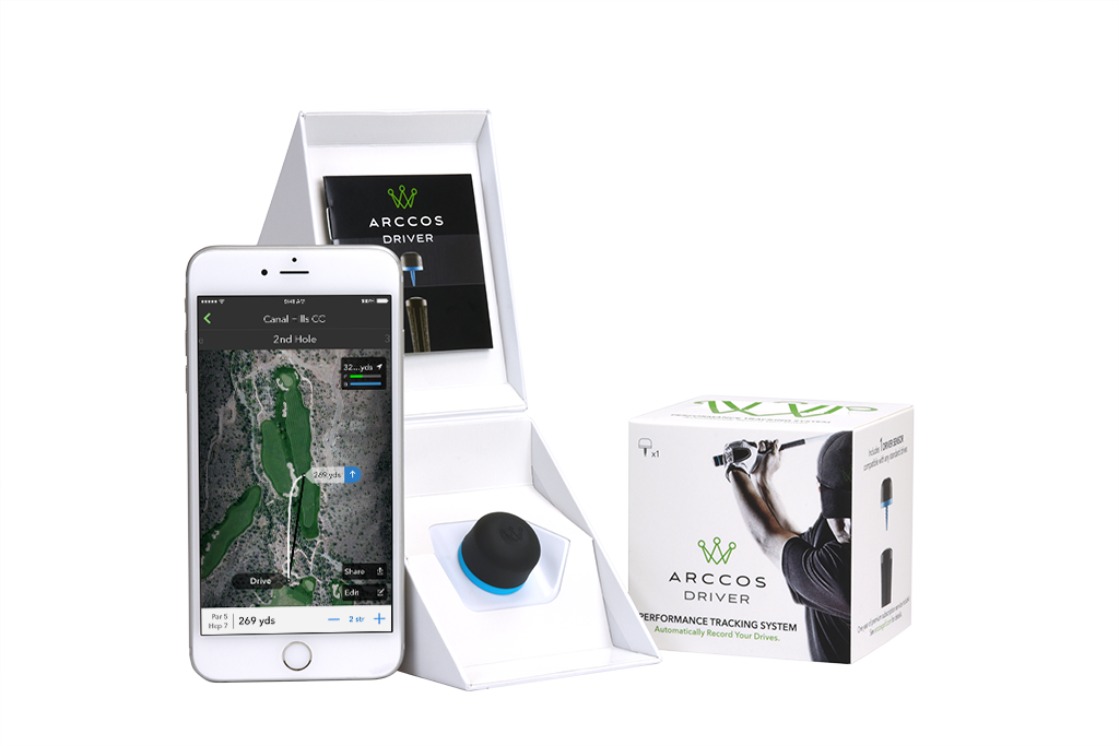 Arccos Driver Gps Tracking System (1024x683), Png Download