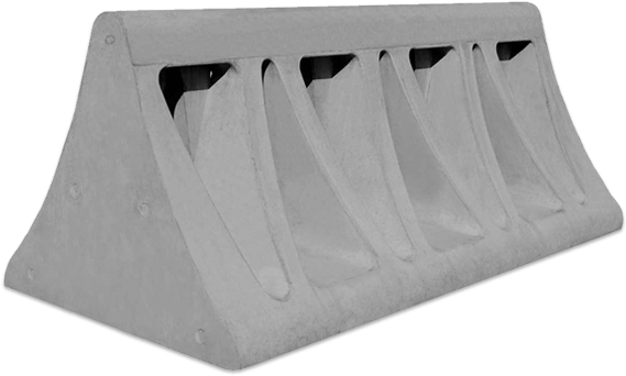 Beach Prisms Is A Permeable, Precast Concrete Product - Coin Purse (914x410), Png Download