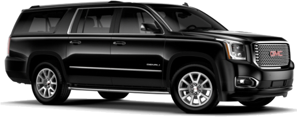 Gmc Yukon - 2016 Gmc Yukon Xl Black (600x343), Png Download