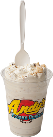 Butterpecan - Andy's Cookie Dough Concrete (300x450), Png Download