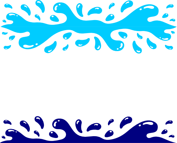 Water Splash Clipart Png Download - Transparent Waves Clipart Png (600x484), Png Download