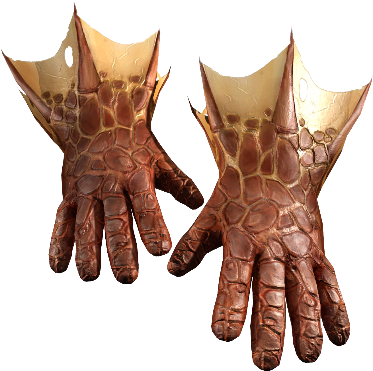 Dragon-hide Gloves Book Of Spell - Harry Potter Dragon Hide Gloves (1350x1320), Png Download