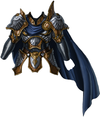 Chest Grand Crusader - Crusader Png (320x375), Png Download