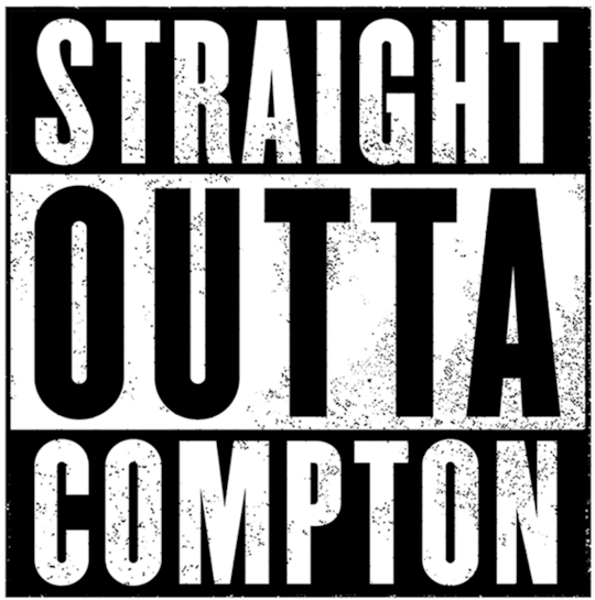 15 Straight Outta Blank Png For Free Download On Mbtskoudsalg - Straight Outta Compton [music From The Motion (1200x582), Png Download
