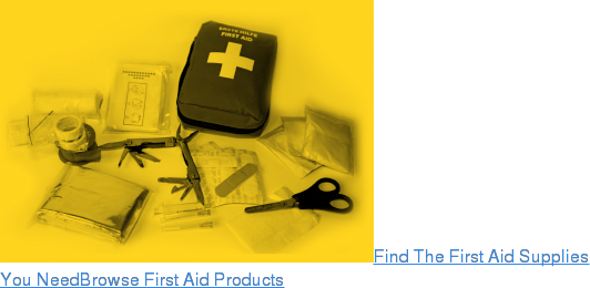 Find The First Aid Supplies You Needbrowse First Aid - First Aid Kit (532x260), Png Download