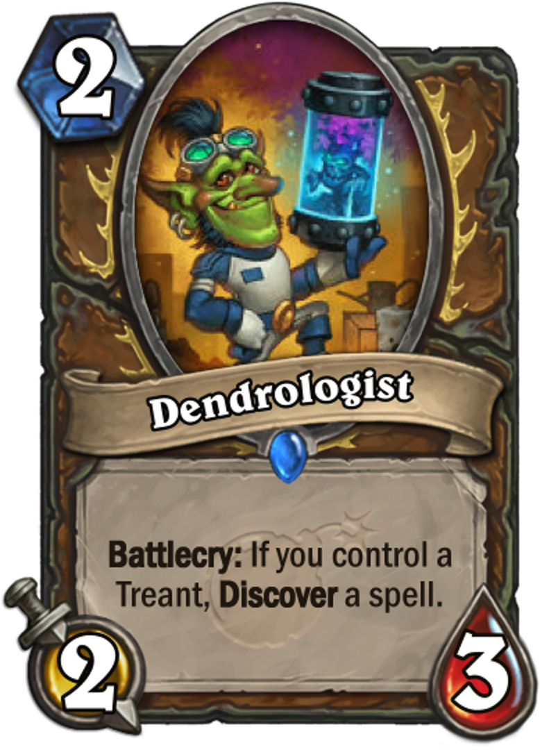 Dendrologist Png Image - Dendrologist Hearthstone (1000x1200), Png Download