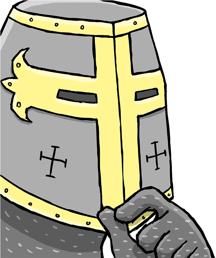 0 0 Yellow - Crusader Meme Transparent (900x867), Png Download