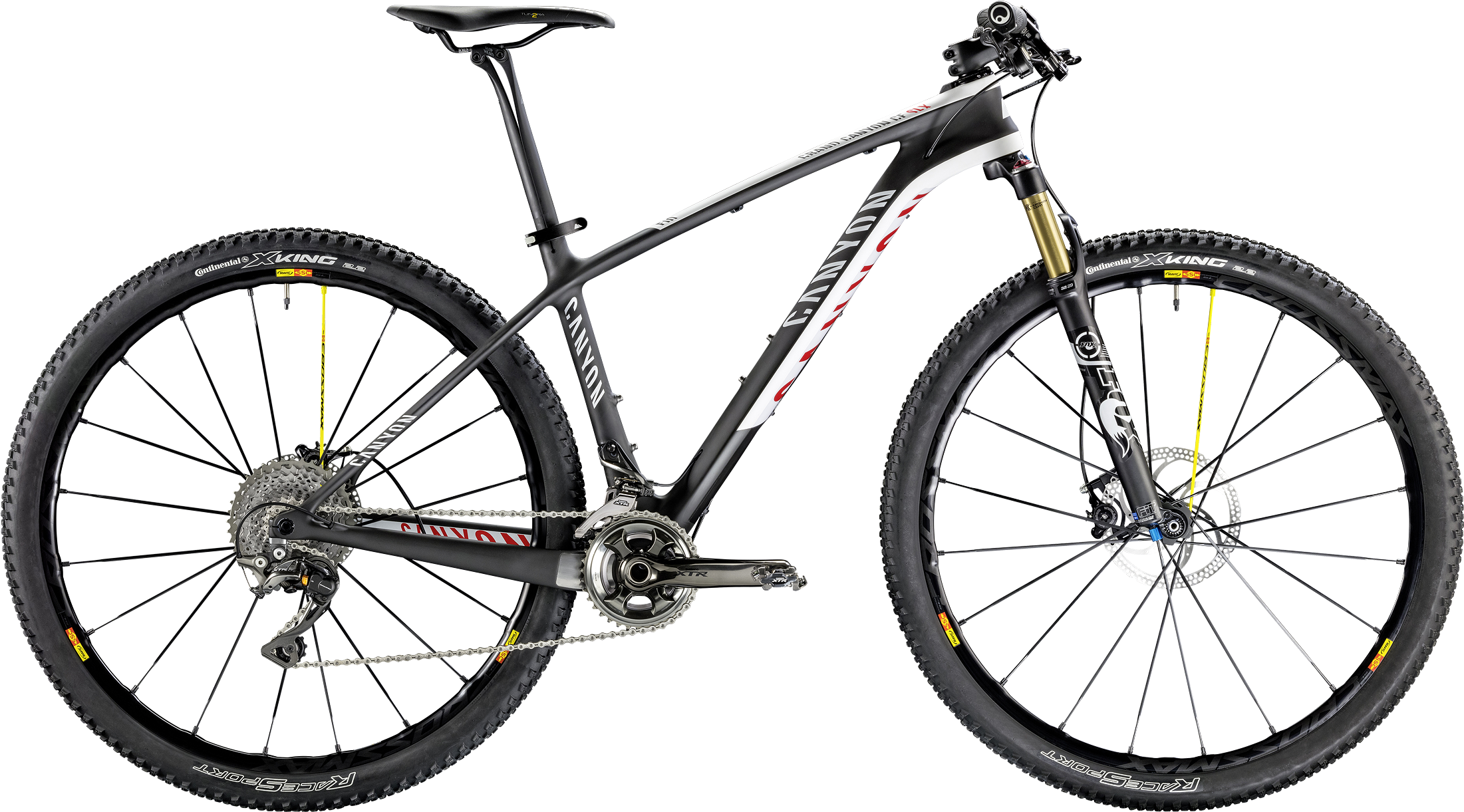 My Mtb Bike Canyon Grand Canyon Cf Slx - Focus Black Forest 29 2015 (2400x1480), Png Download