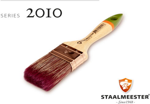 Staalmeester Flat Brushes - Staalmeester Synthetic Flat Paint Brush 2010 (550x403), Png Download