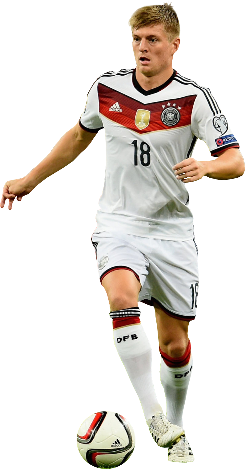 Toni Kroos Render - Toni Kroos Germany Png (796x1526), Png Download