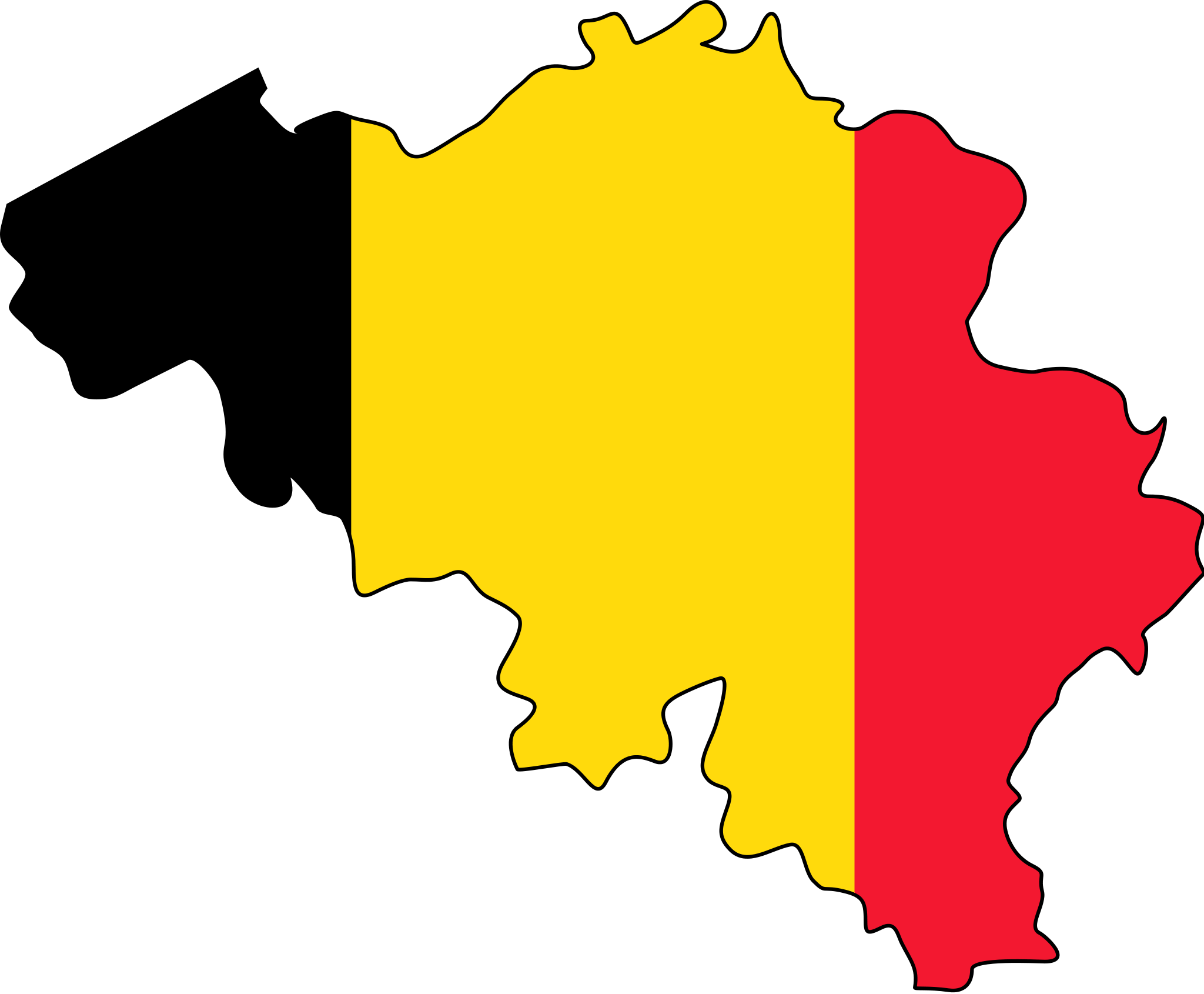 Belgium Flag Maps Pinterest And - Belgium Flag Map (1969x1619), Png Download