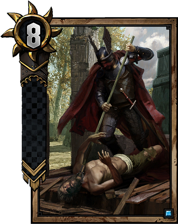 Slave Hunter - Gwent Slave Hunter (775x1048), Png Download