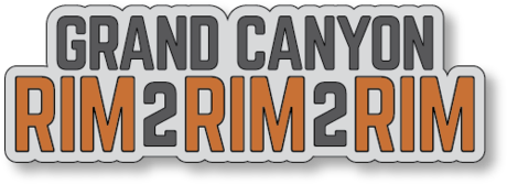 Grand Canyon Rim2rim2rim - Blue (530x530), Png Download