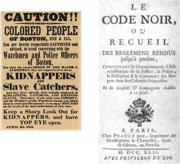 Fugitive Slave Act Of 1850 Powerpoint (593x541), Png Download