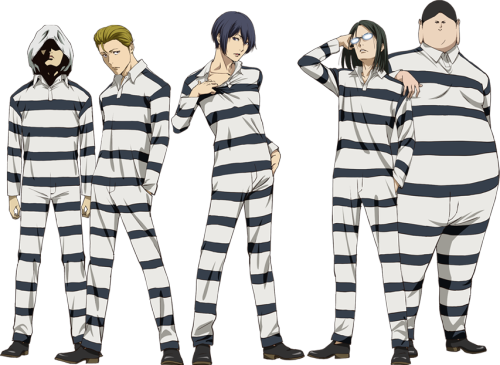 Prison School Boys - Kangoku Gakuen Prison School (500x365), Png Download