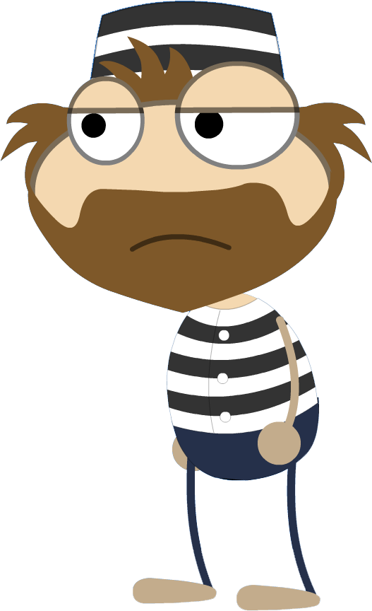 Image Transparent Download Poptropica Wiki - Prisoner Clipart Transparent (527x864), Png Download