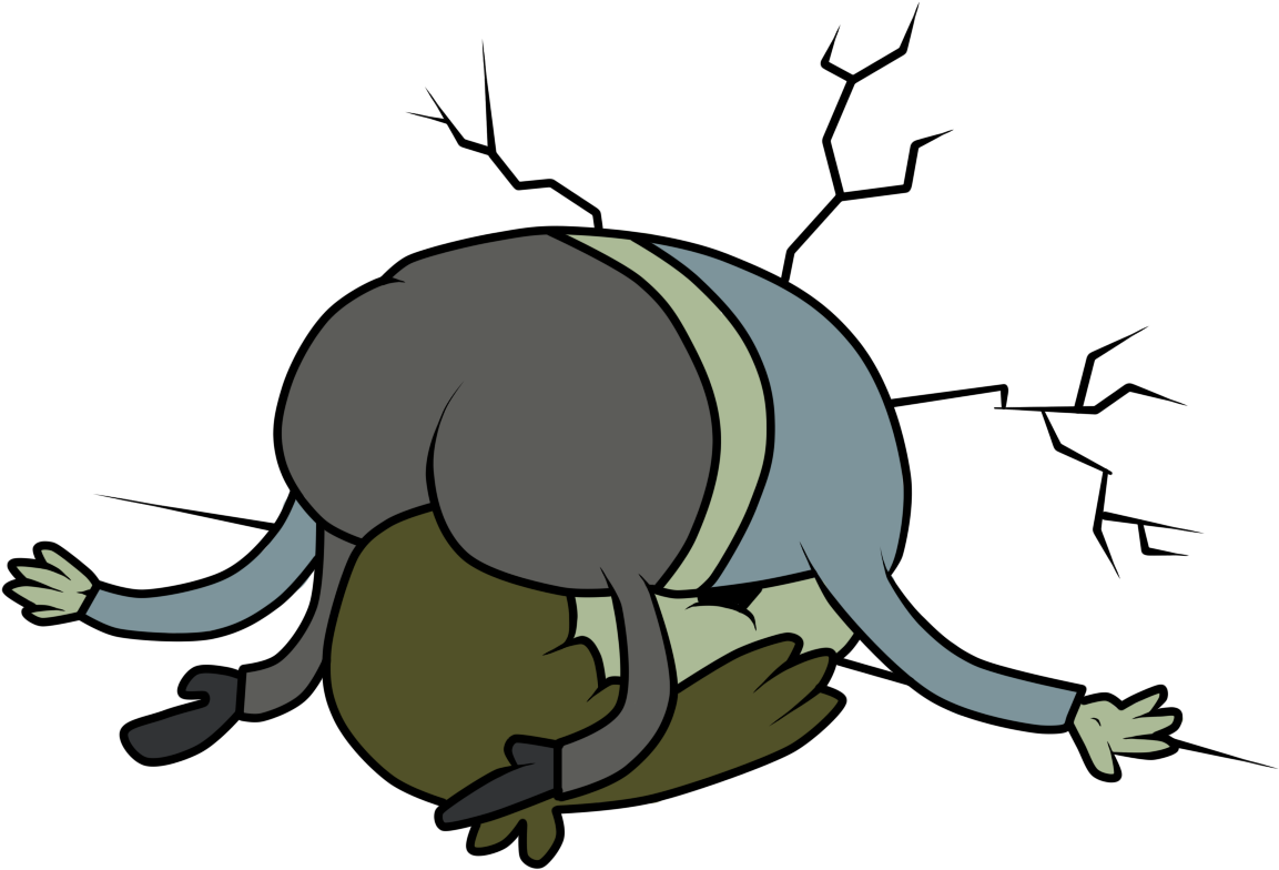 Muscle Man By Julietsbart - Funny Muscle Man Regular Show (1200x926), Png Download