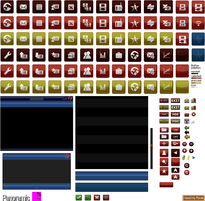 "badger Os" Pda - Gta Chinatown Wars Sprites (736x720), Png Download