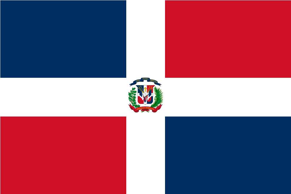 Download Svg Download Png - Dominican Flag (1024x1024), Png Download