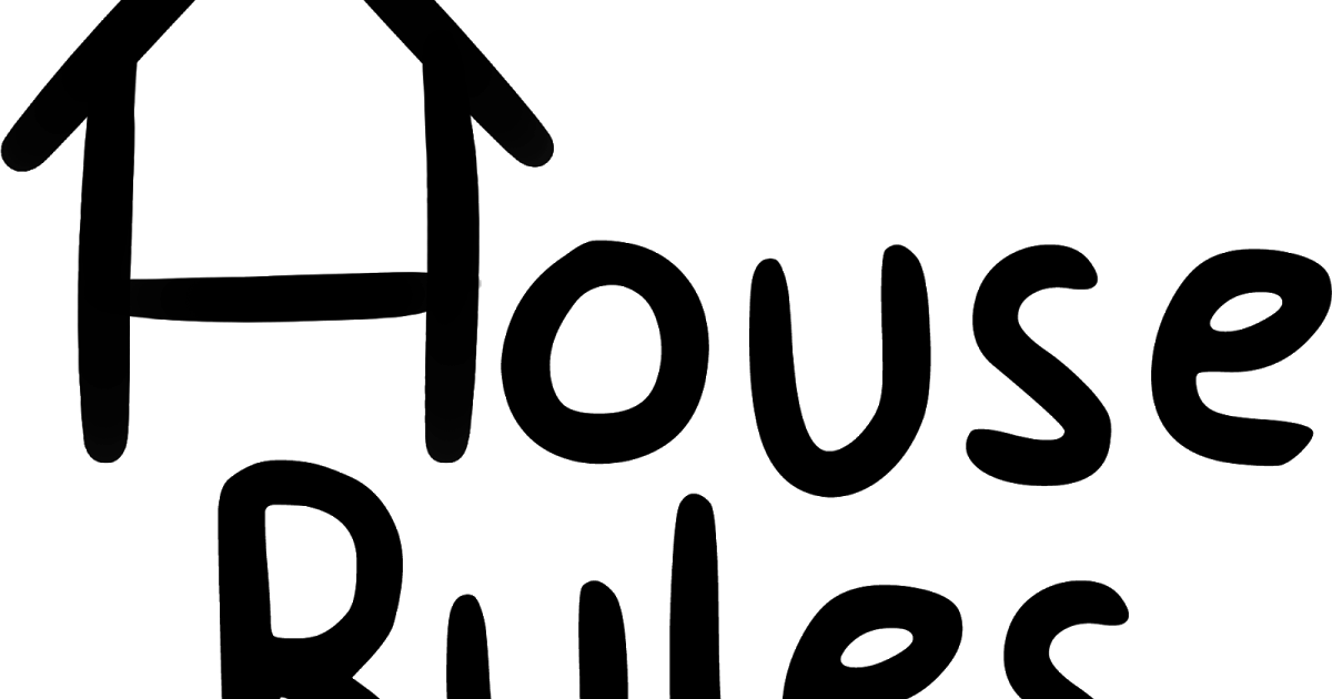 Image Royalty Free Stock Collection Of High Quality - House Rules Clipart (1200x630), Png Download