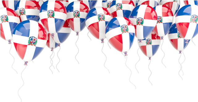 Illustration Of Flag Of Dominican Republic - Dominican Republic Balloons (640x480), Png Download