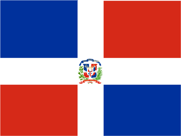 Flag Of Dominican Republic Logo Png Transparent - Flag (2400x1800), Png Download