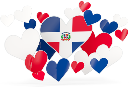 Illustration Of Flag Of Dominican Republic - Malaysia Flag Love Png (640x480), Png Download