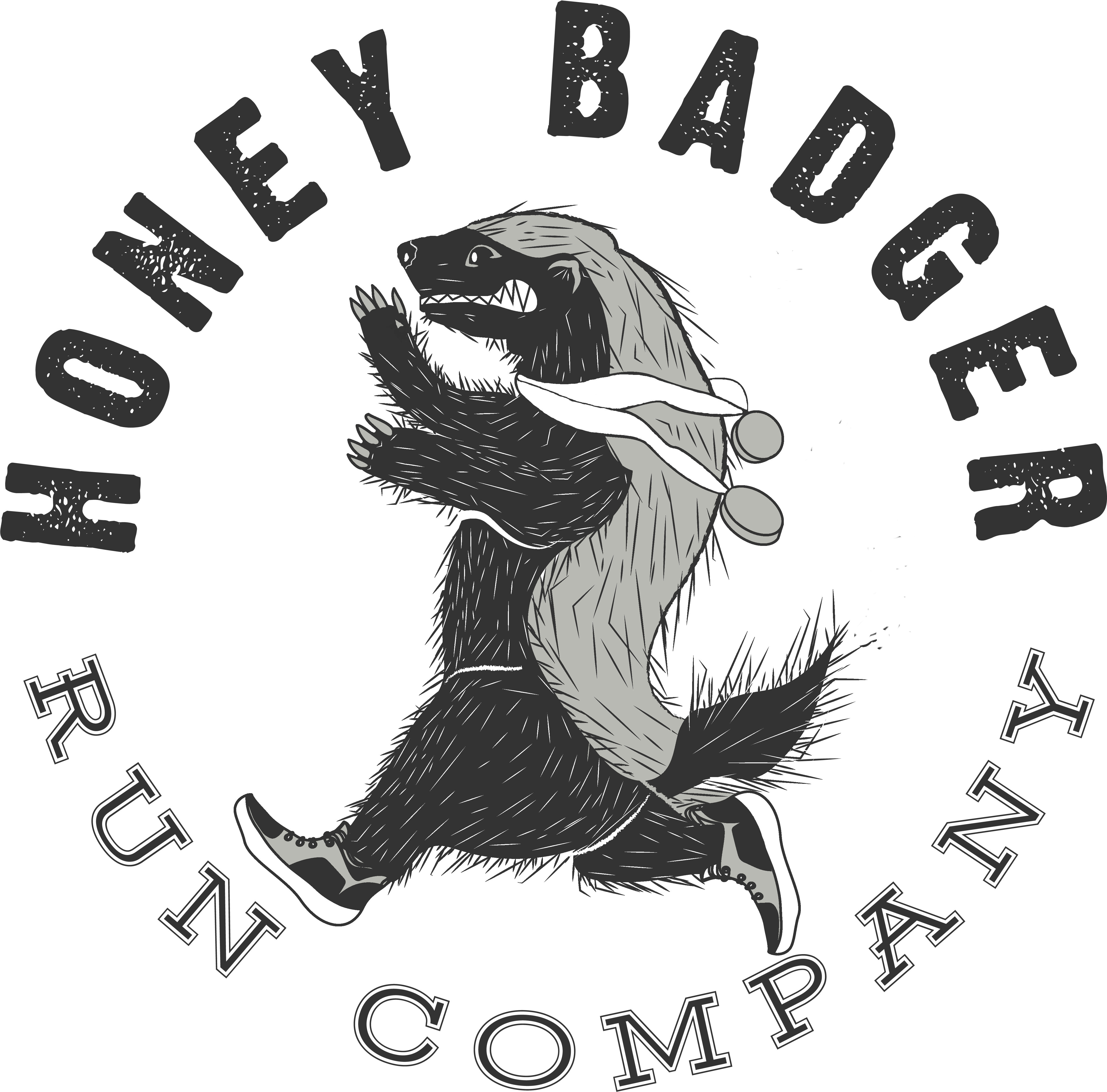 Honey Badger Run Company - Honey Badger (5000x5000), Png Download