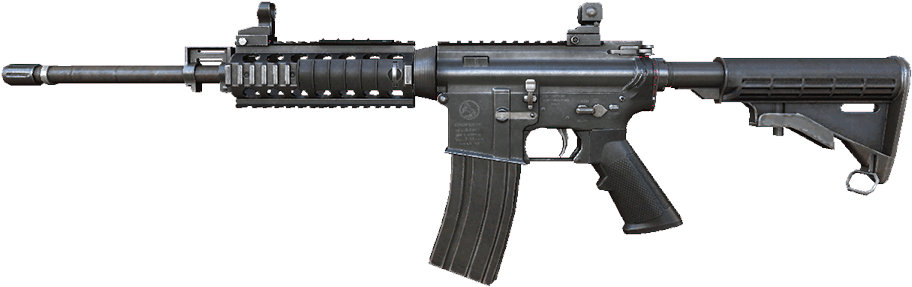 M4a1 - Springfield Saint Ar 15 (933x324), Png Download