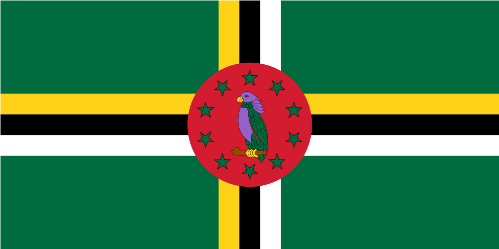 Download Svg Download Png - Dominica Flag (1024x1024), Png Download