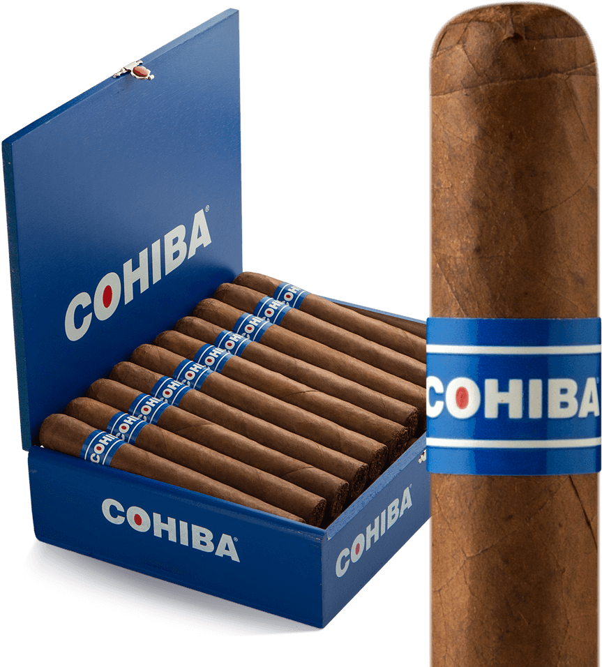 Cigars Cohiba Blue Churchill - Cohiba (1000x1000), Png Download