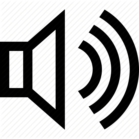 Audio Icon - Volume Icon (480x480), Png Download