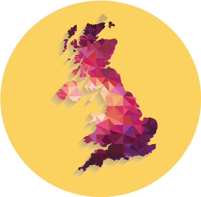 United Kingdom Brexit Vote Map (701x700), Png Download