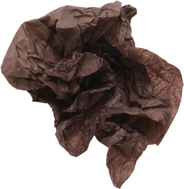Crumpled Paper - Paper (640x633), Png Download