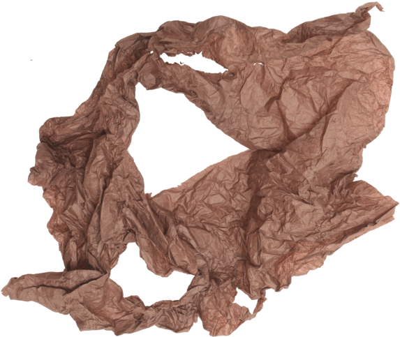 Crumpled Paper - Paper (640x524), Png Download