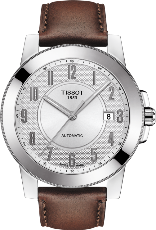Tissot Gentleman Swissmatic - Tissot Gentleman Swissmatic Review (555x840), Png Download