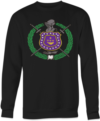 Omega Psi Phi Classic Regular Price $30 - Omega Psi Phi Shield (338x600), Png Download