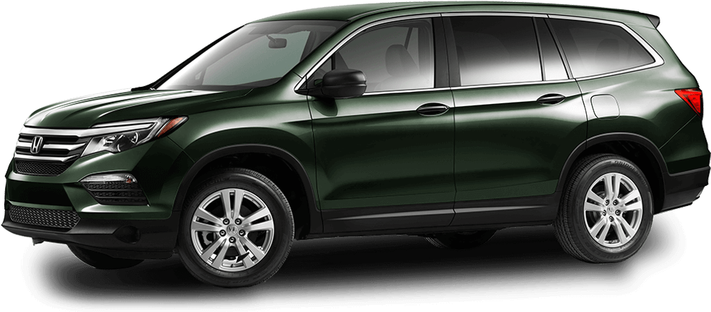 2017 Honda Pilot - Honda Pilot (1000x474), Png Download