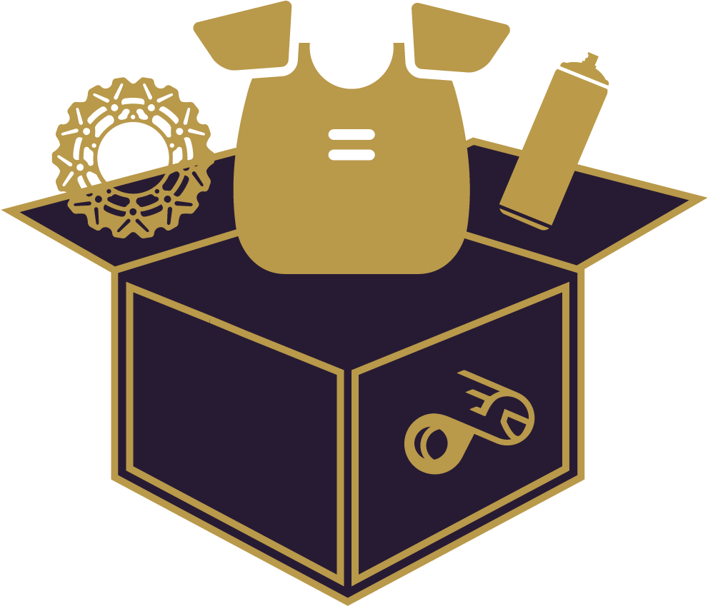 Dirt Bike Box Icon - Illustration (1000x1000), Png Download