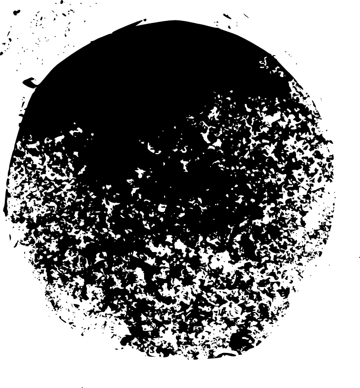 12 Grunge Circle Vol - Circle (737x796), Png Download