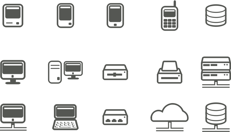 Medium Image - Network Icon Set Png (788x452), Png Download
