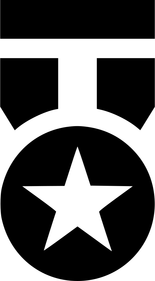 Medal Award Ribbon - Captain America Shield For Wall (542x980), Png Download