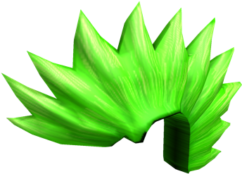 Neon Green Party Mohawk - Roblox Neon Green Party Mohawk (420x420), Png Download