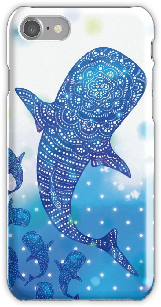 Whale Shark I Iphone 7 Snap Case - Whale Shark (750x1000), Png Download