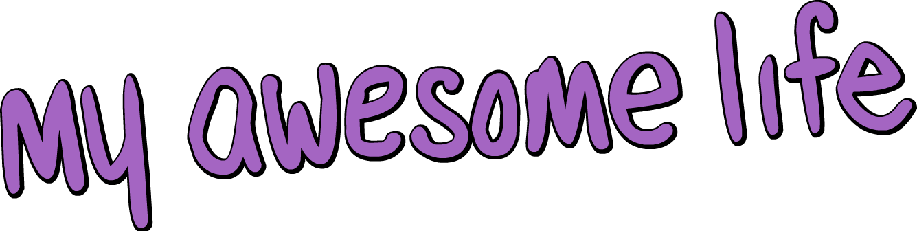 My Awesome Life Logo - My Awesome Life (1335x336), Png Download