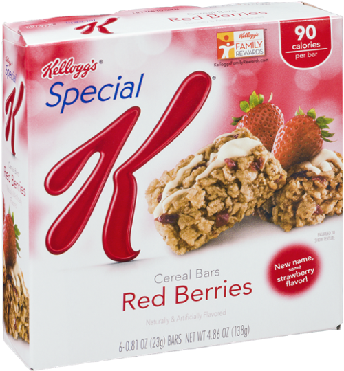 Special K Red Berries Uk (600x600), Png Download
