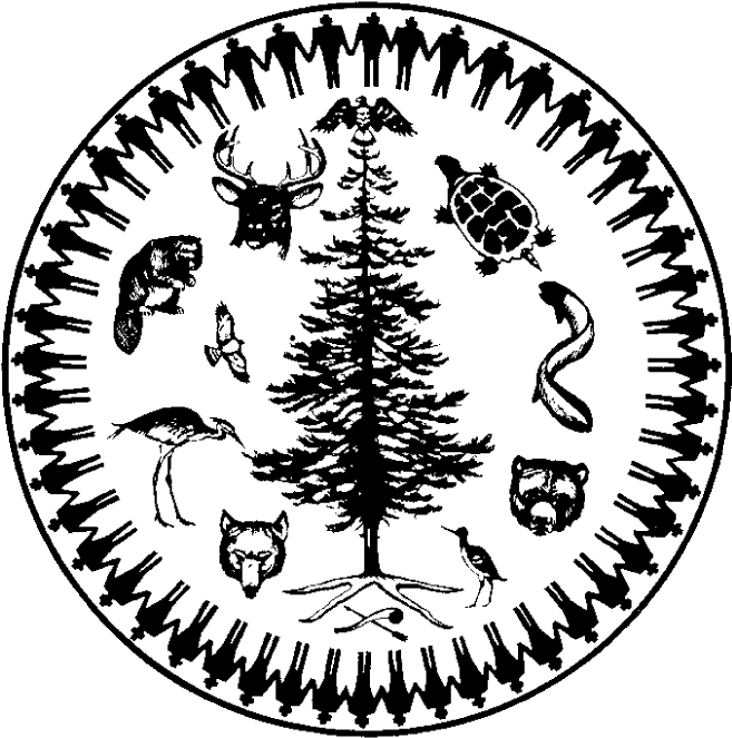 Mohawk Nation Council Of Chiefs - Haudenosaunee Logo (677x696), Png Download