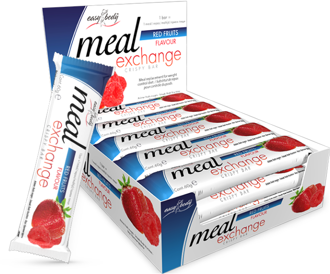 Qnt Direct Meal Exchange Bar Red Fruits 15 X 60g - Easy Body Meal Exchange (1 Bar) Red Fruits (768x768), Png Download